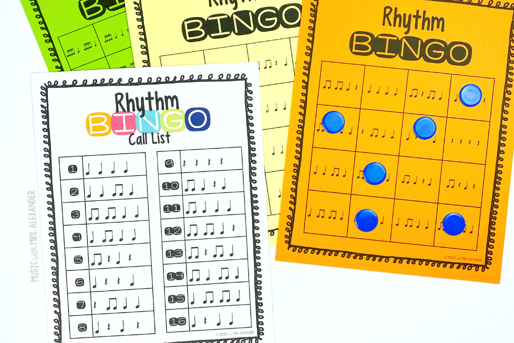 rhythm bingo